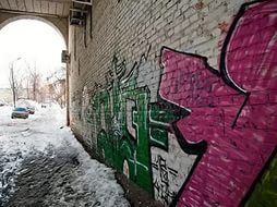 Минстрой предложил жильцам самостоятельно отмывать граффити